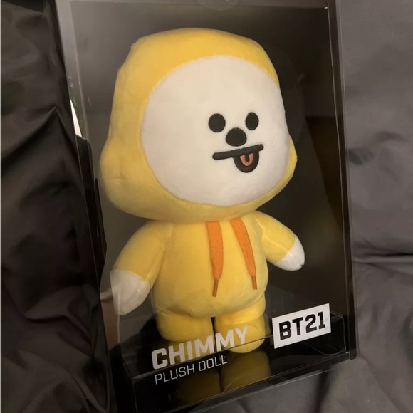 Toys | Bts Bt21 Chimmy Standing Plush Doll Official Jimin Unopened ...